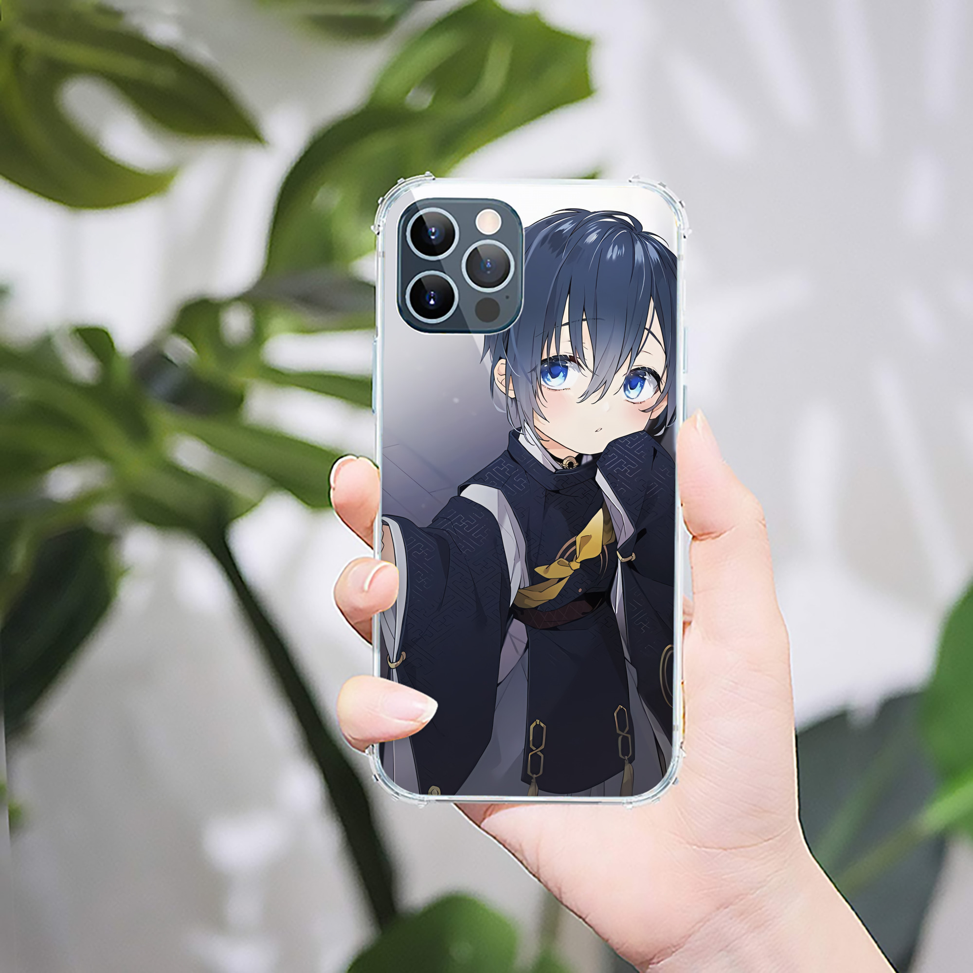 （画像用） 刀剣乱舞 Touken Ranbu 【iPhone 12シリーズ対応】透明スマホケース（クリアソフトケース）